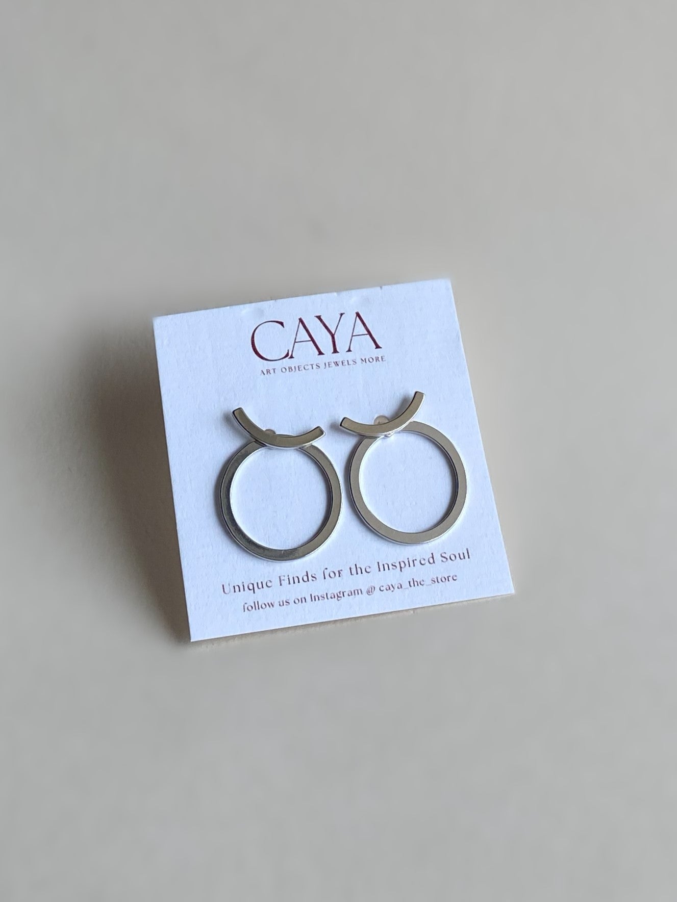 Smiley Circles Silver