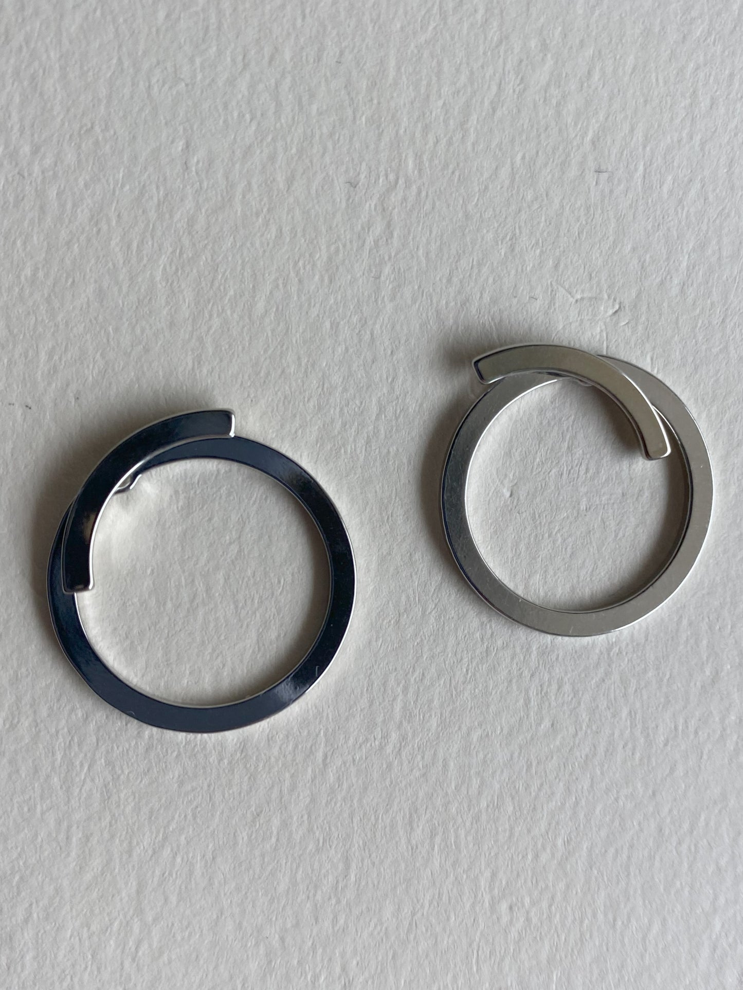 Smiley Circles Silver