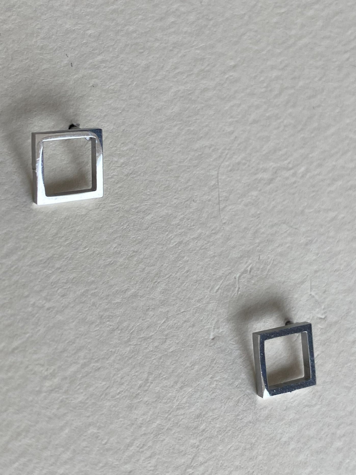 Tiny Squares Silver